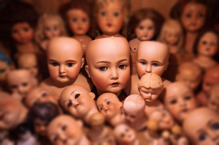 doll heads